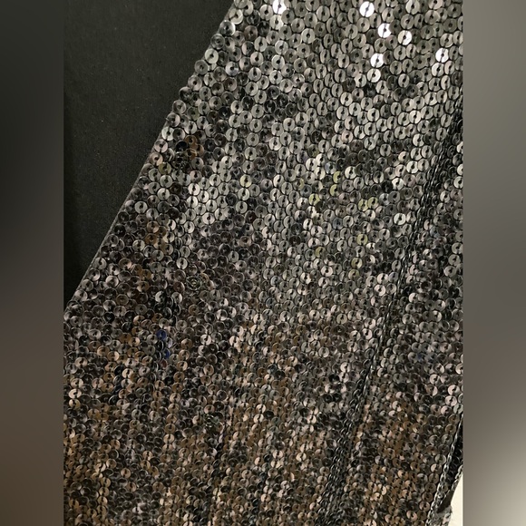 Diane von Furstenberg Sequined Silk Wrap Jumpsuit - Picture 5 of 9